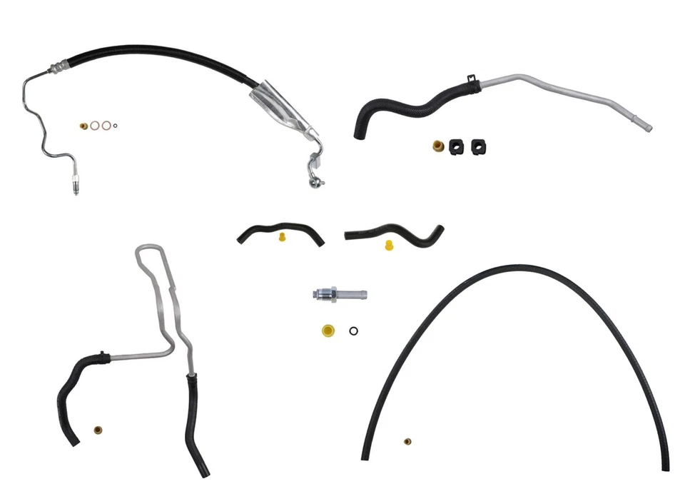 Комплект шланга давления и возврата гидроусилителя руля для Nissan Quest 2004 2005 2006 2009 годов выпуска - Изображение 1 из 4