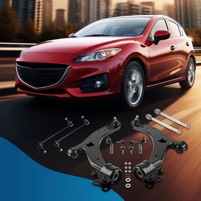 10件装前下控制臂适用于2004-09马自达3 Sport 06-2015马自达5 K620041 — 第 1/4 张图片