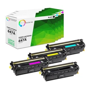 Juego de tóner TCT 4PK 647A 648A CE260A CE261A CE262A CE263A para HP LJ CP4025 CP4525 - Imagen 1 de 6