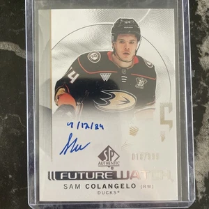 Sam Colangelo Future Watch Auto insribed /50 , Fwa , Sp Authentic, /999 - Picture 1 of 2