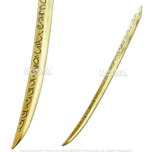 Réplica de anillo de anciano hoja de espada Katana mano de oro espuma de 40" Munetoshi - Imagen 1 de 5