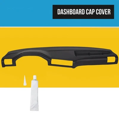 Dashboard Cap Cover Fit For BMW E30 3 Series Dash Black 1984-1991 318i 84 Foto 1 de 4