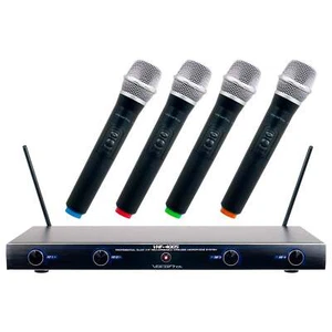 VocoPro VHF-4005-2 4-Channel Rechargeable VHF Wireless Microphone System - Picture 1 of 1