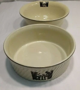 Hall’s Silhouette Bowl and Dish Set - Picture 1 of 2