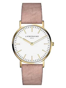 Liebeskind Berlin Armbanduhr - LT-0084-LQ - Leder Vintage-Look - IP Gold - Damen - Bild 1 von 6