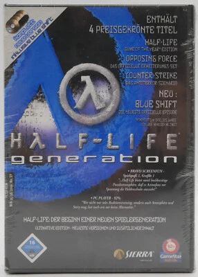 Half Life Generation Opposing Force Blue Shift PC CD ROM eingeschweißt SEALED - Bild 1 von 4
