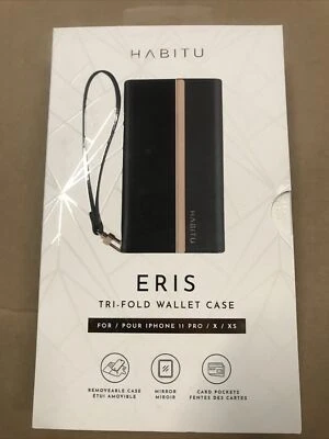Habitu Eris wallet case iPhone 11 pro x xs NEW - Image 1 of 4