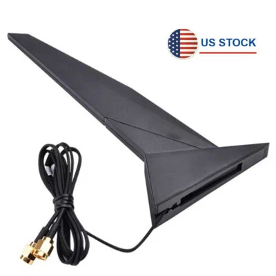 2.4/5 GHz Dual Band WiFi Antenna For ASUS 2T2R Rog Strix Z270 Z370 X370 Gaming - Image 1 of 4