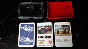 KARTENSPIELE QUARTETTE "AUTO-CROSS", Berliner 6316880, gepflegt & vollständig - Picture 1 of 1