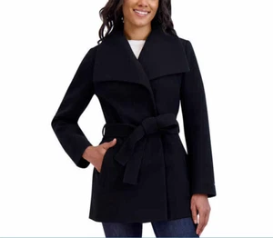 Tahari Women's Water Resistant Tie Belt Trench Wrap Coat Jacket, 2X - Picture 1 of 3