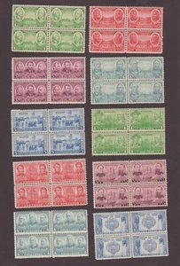 Army-Navy Collection (blocks of 4) #785-794 - Picture 1 of 1