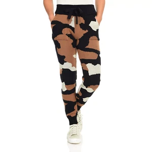 Pantalones Jogger Elan Camuflados Estampados 2 Bolsillos Cintura Corbata Nuevos sin Etiquetas - Imagen 1 de 2