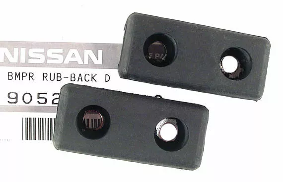 Juego de parachoques de riel de escotilla genuino Datsun OEM 240Z, 1970-1973, ¡NUEVO! Foto 1 de 1