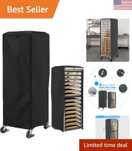 Bakery Single Rack Cover - High Density Waterproof and Dustproof - 23"x28"x64" - Picture 1 of 9