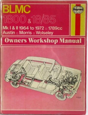 Haynes - Blmc 1800 & 18/85 Mk I&II / 1964-1972 Propietario Taller Manual - Usado - Imagen 1 de 4