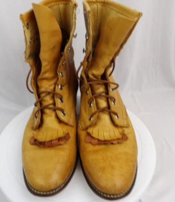 Botines Durango para mujer de cuero marrón con cordones y borla TALLA 9 Foto 1 de 4