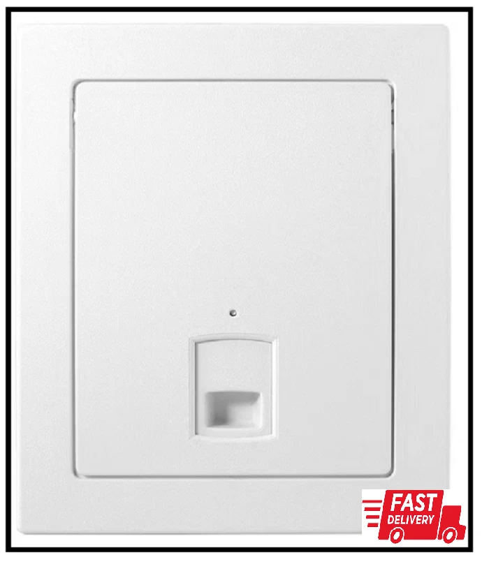 6 X 7 in Access Panel White Plastic Removable Door Electrical Plumbing Access...