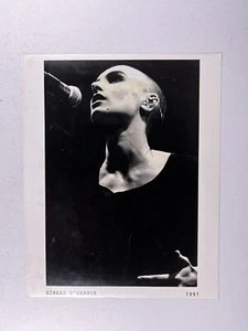 Sinead O'Connor Photograph Original Black And White Promotion 10 x 8" 1991 - Picture 1 of 12