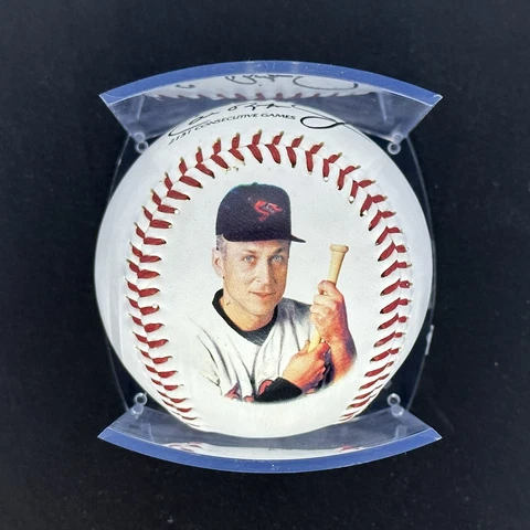 1995 Cal Ripken Jr. Ironman Fotoball Baseball Cover