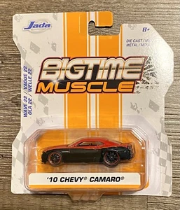 JADA 2020 1/64 DIE CAST BIGTIME MUSCLE 2 TONED RED 2010 CHEVY CAMARO NEW - Picture 1 of 2