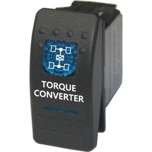 TORQUE CONVERTER 5C52B Rocker Switch 12V ON OFF blue SPST 20A - Picture 1 of 1
