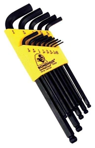 Bondhus 13pc Imperial AF Ballpoint Hex Allen Key Set BLX13 L-Wrench - Picture 1 of 1