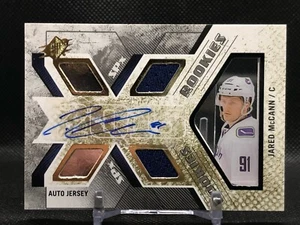 Jared McCann 2015-16 Upper Deck SPx Rookie Auto Jersey /499 RPA Card #152 - Bild 1 von 5