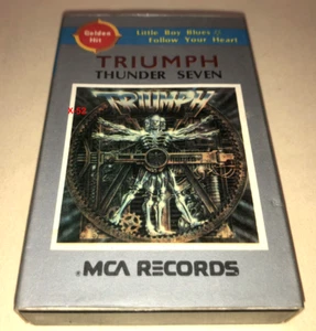 Triumph Thunder Seven album vintage Korea cassette tape Toronto rock Dean Motter - Picture 1 of 6
