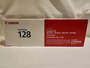Canon 128 SCHWARZE TONERKASSETTE - 3500B001 - NEU! - Bild 1 von 2