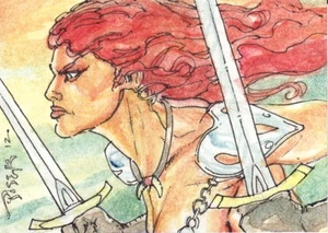 BREYGENT RED SONJA SKETCH BY BENNETT PISEK - Bild 1 von 1