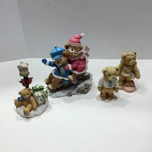 Prescillia Hillman Cherished Teddies/Second Nature Designs Mixed Lot of 4, Exc - Picture 1 of 3