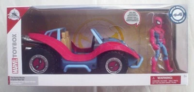 Spider-Mobile & Spider-Man Marvel Toybox Disney Store Legends Buggy Car Vehicle Foto 1 de 4