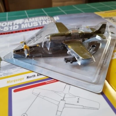 COLLECTION AVIONS DE COMBAT - Ed. ATLAS / N° 12 / P-51 D MUSTANG ech. 1:100 - Photo 1/4