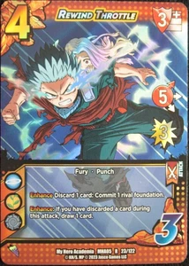 Universus - My Hero Academia - "Rewind Throttle" Set MHA05 R 23/122 (FOIL) - Picture 1 of 1
