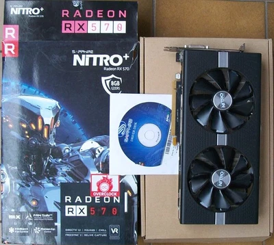 Sapphire Rx 570 Nitro 8 gb Gddr5 pci-express - Immagine 1 di 4