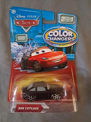 Disney Pixar Coches Cambiadores de Color BOB CUTLASS Coche 2 Trabajos de Pintura en 1 Nuevo Muy Raro Foto 1 de 4