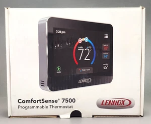 NUOVO/OPEN BOX LENNOX ComfortSense 7500 Termostato programmabile 13H14 - COMPLETO - Foto 1 di 7