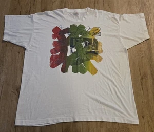 Vintage Jazz T-Shirt Mens 3XL? White 90's Single Stitch Fruite Of The Loom - Picture 1 of 5