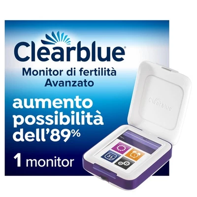 Clearblue Monitor Di Fertilità Avanzato Test Di Ovulazione E Gravidanza Aumenta - Immagine 1 di 4