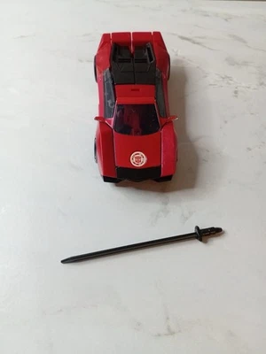 Transformers Sideswipe Robots in Disguise Warrior Class RID Hasbro Complete - Image 1 of 4