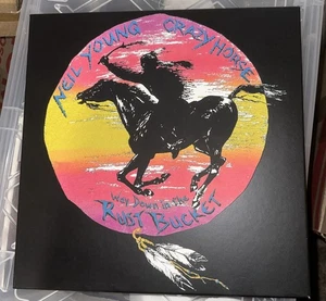 Neil Young Crazy Horse Way Down in the Rust Bucket deluxe 4LP 2CD DVD box NIB - Picture 1 of 7