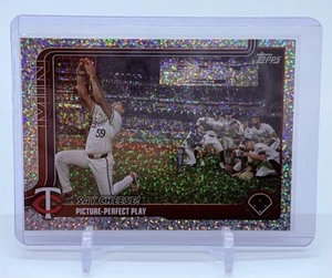 2025 Topps Series 1 Celebration #81 Minnesota Twins Say Cheese Confetti Foil SP - Picture 1 of 2
