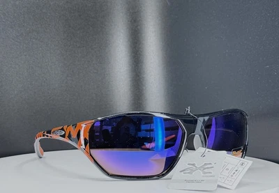 XLOOP 8X2674 NEGRO NARANJA Para hombres Envolvente Borde Completo Gafas de Sol Lente Ámbar SOLO MARCOS Foto 1 de 4