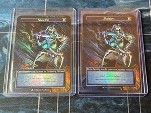 X2 Skeleton Foil Promo - Alpha Investments - Sorcery Contested Realm - Gothic - Picture 1 of 6