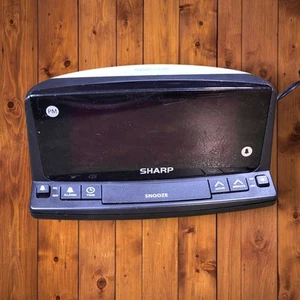 Sharp Digital Alarm Clock SPC1225 LED Display Nightlight Snooze Works Great - Picture 1 of 10