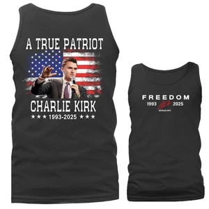 Charlie Kirk True Patriot Memorial Tanktop - Bild 1 von 11