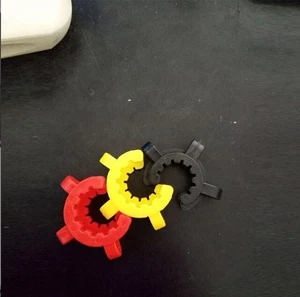 Plastic Clamp Keck Clip Lab Glass Standard Taper Ground Joint  Clips 20 pcs - Picture 1 of 6