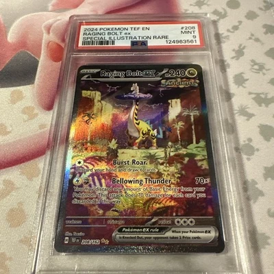 Raging Bolt EX 208/162SV05: Temporal Forces Holo PSA9 - Image 1 of 4