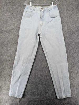 复古结构牛仔裤男式 34x32 浅水洗牛仔 5 口袋高腰美国 90 年代 — 第 1/4 张图片