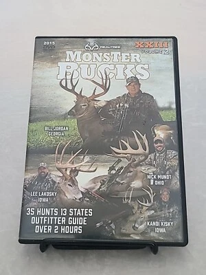 Realtree Outdoor Productions Monster Bucks XXIII, Volume 2 DVD (2015) - Image 1 of 3